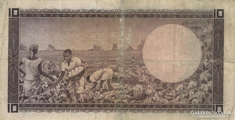 10 shilling 1966 Uganda
