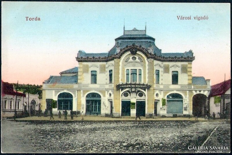 Erdély (Románia) Torda (Turda), Városi vigadó (Szabó és Kandó kiadás)