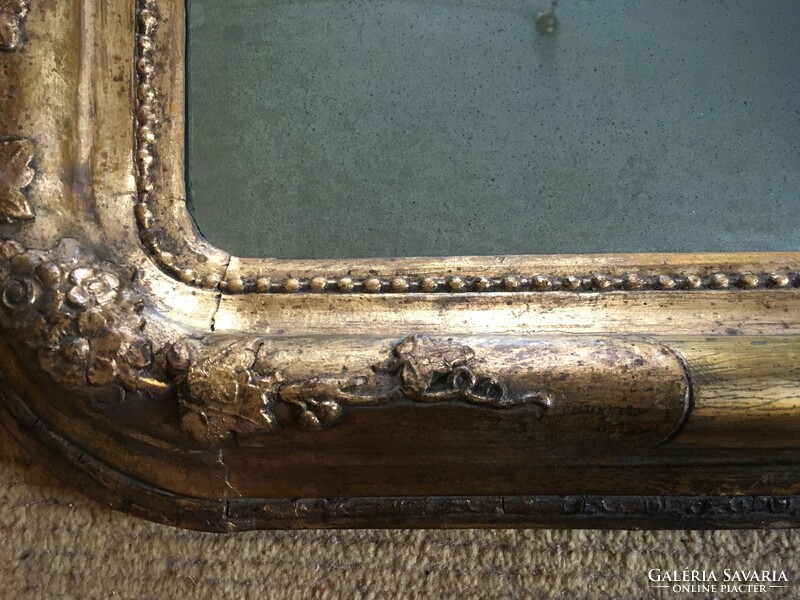 Antique neo-baroque mirror in original condition!!! 118X66 cm!!!