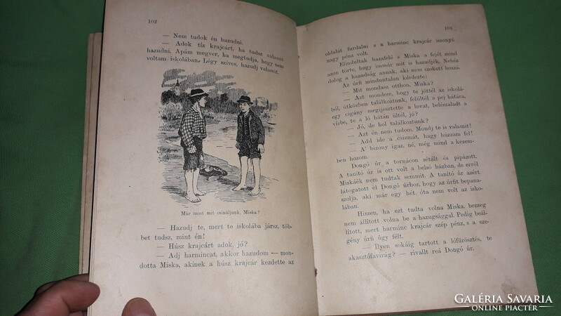 1906.Gaal Mózes - Nótás Katicza - RONGYOS MISKA TÖRTÉNETE könyv a képek szerint ATHENEUM