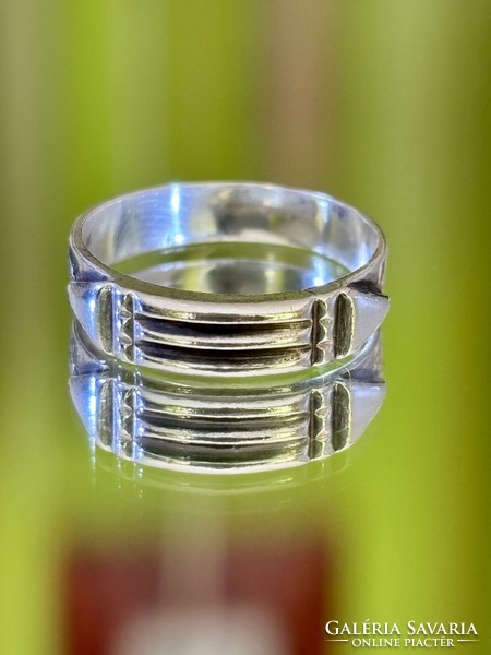 Silver Atlantean Ring