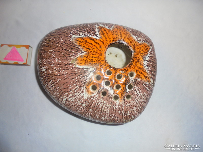 Retro ikebana, ceramic vase