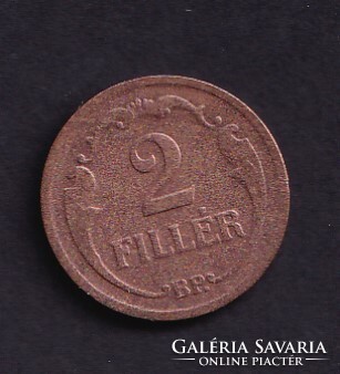 2 Fillér 1935 BP.