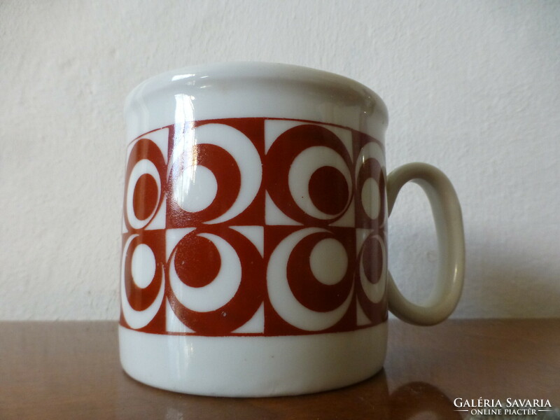 Rare mug with Zsolnay moon pattern