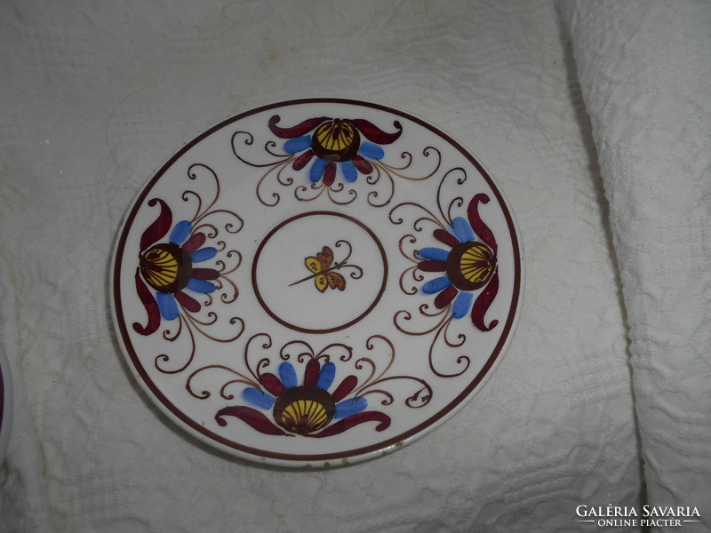 Antik  Városlődi majolika fali tányér