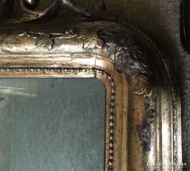 Antique neo-baroque mirror in original condition!!! 118X66 cm!!!