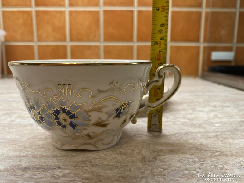 Zsolnay tea cup with saucer