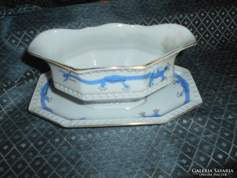 Antique porcelain sauce bowl - old model from Meissen