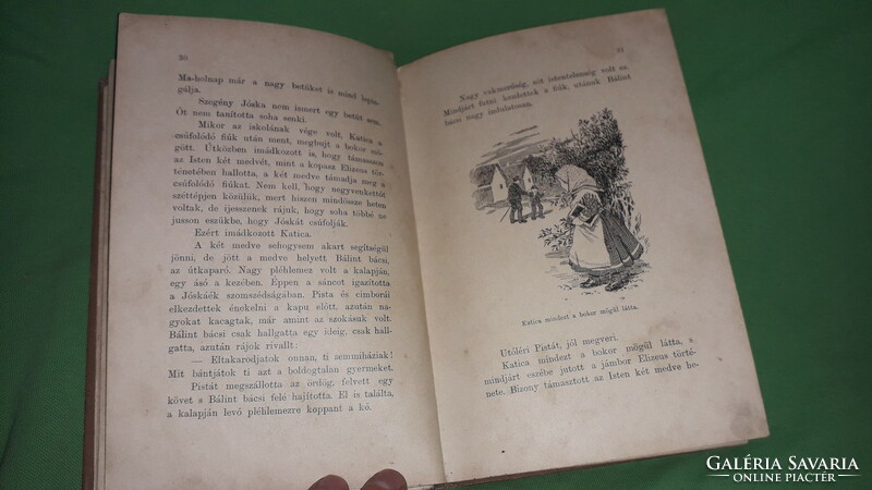 1906. Mózes Gaal - Katicza notás - the story of ragged miska book according to the pictures atheneum
