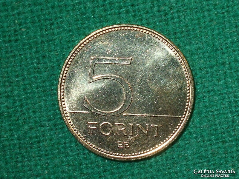 5 Forint 2021 ! 75 Éves A  FORINT -    R !