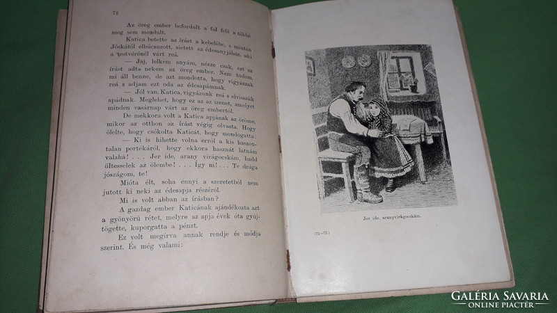 1906.Gaal Mózes - Nótás Katicza - RONGYOS MISKA TÖRTÉNETE könyv a képek szerint ATHENEUM