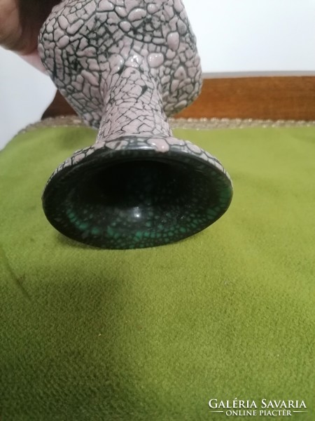 Gorka cracked glazed ceramic vase