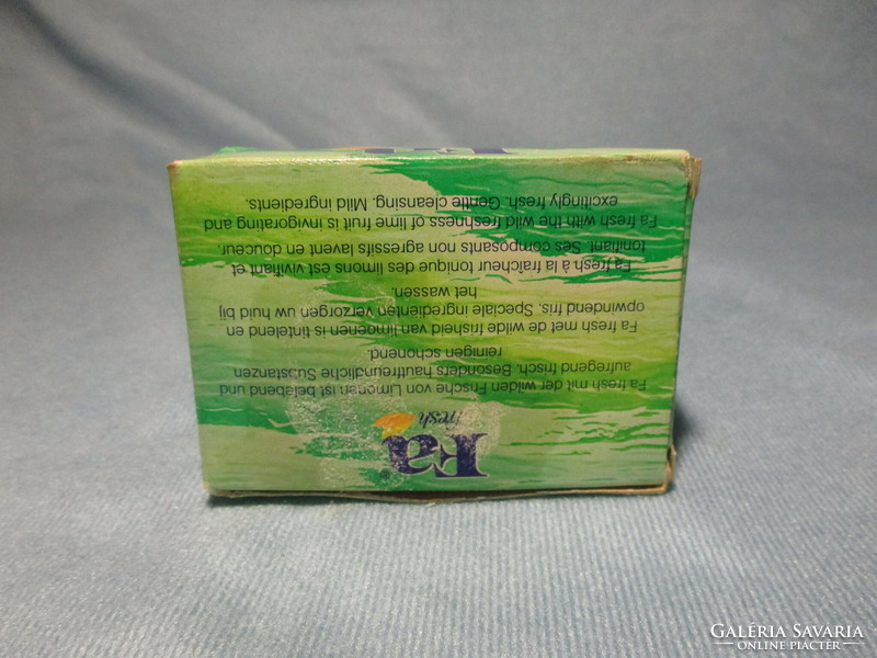 Retro wooden soap