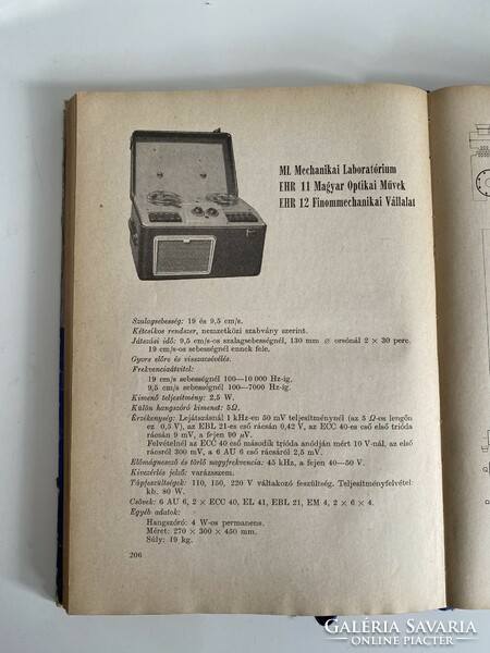 Kádár géza radio and television receivers 1961 technical book publisher