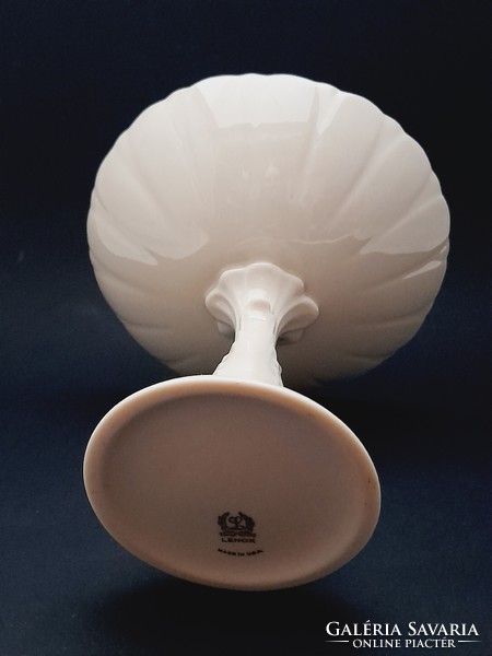 Lenox porcelán talpas kínáló, 14 cm