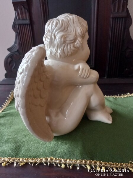 Large ceramic angel