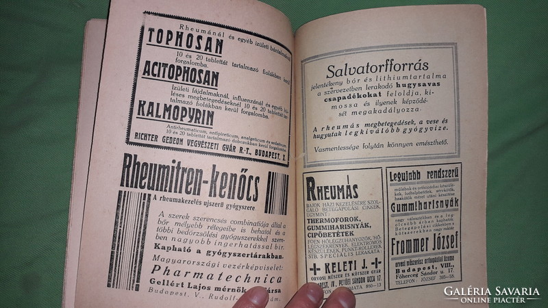 1930.cca Dr. Engländer Árpád -  Rheumás bajok házi kezelése könyv a képek szerint Novák Rudolf &Tsa.