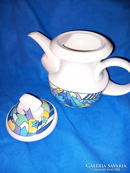 Dorothy hafner rosenthal pop art postmodern teapot studio line 80s