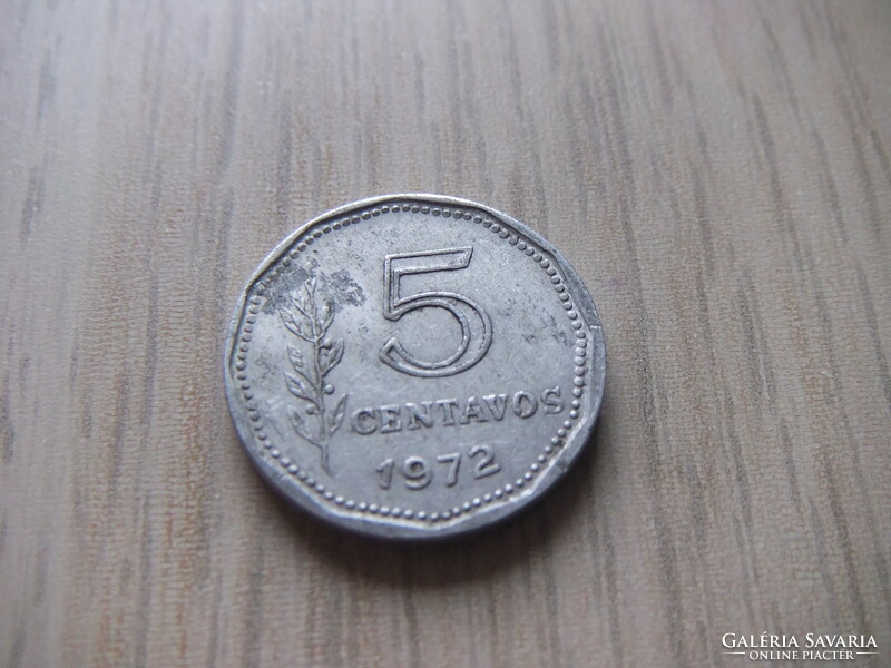 5  Centavos  1972  Argentina