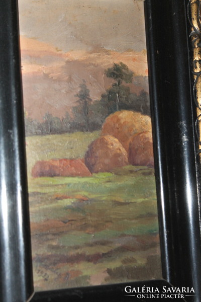 Antique signed painting in a nice frame 891
