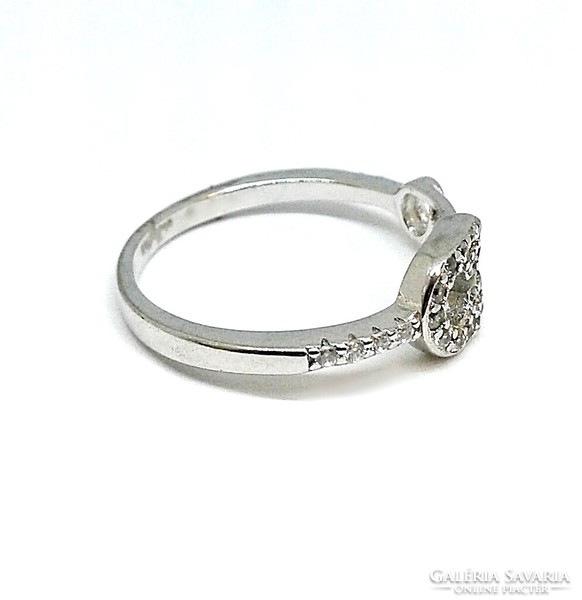 Köves ezüst gyűrű (ZAL-Ag107639)