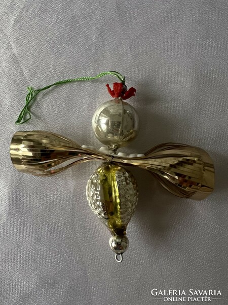 Bee grain glass Christmas tree decoration