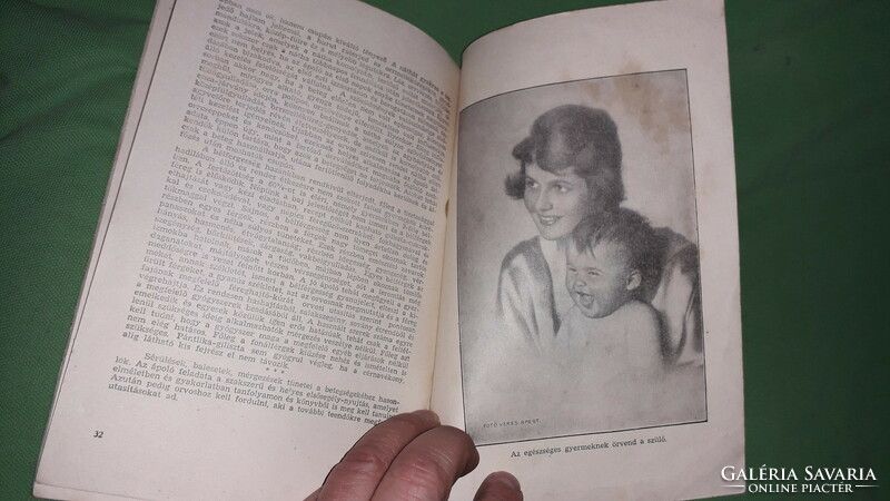 1940. cca. Zemplényi Imre bányafőorvos - Gyermekápolás és gondozás könyv képek szerint Élet&Egészség