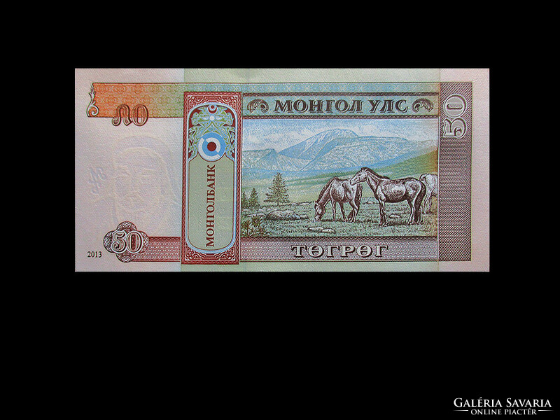 Unc - 50 tugrik - Mongolia - 2000