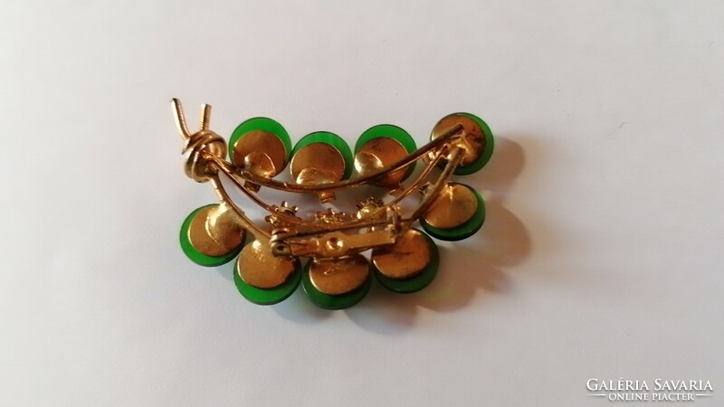 Particularly beautiful, vintage, industrial artist, artisan collector's brooch 631.
