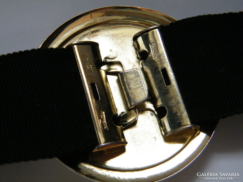 Very nice art nouveau style fire enamel buckle belt (guts from the 1980s)
