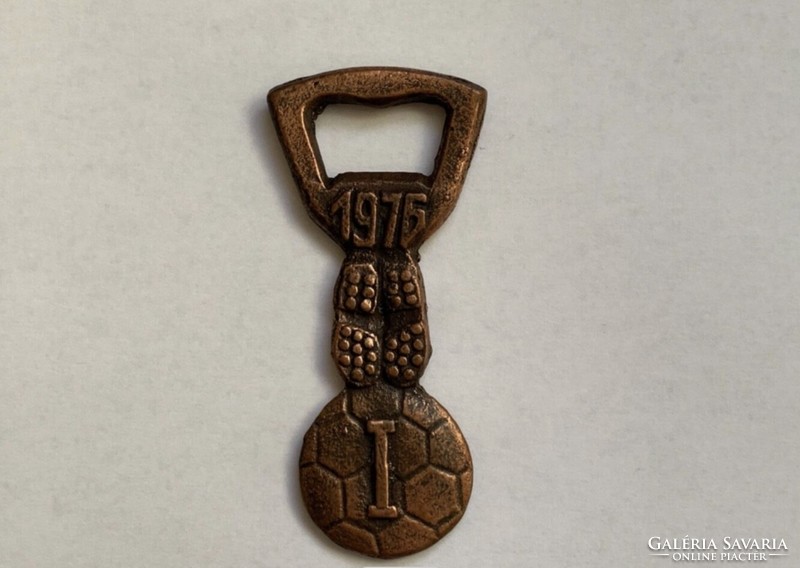 Ftc, fradi 1976 rare copper bottle opener, collector's item, Ferencváros