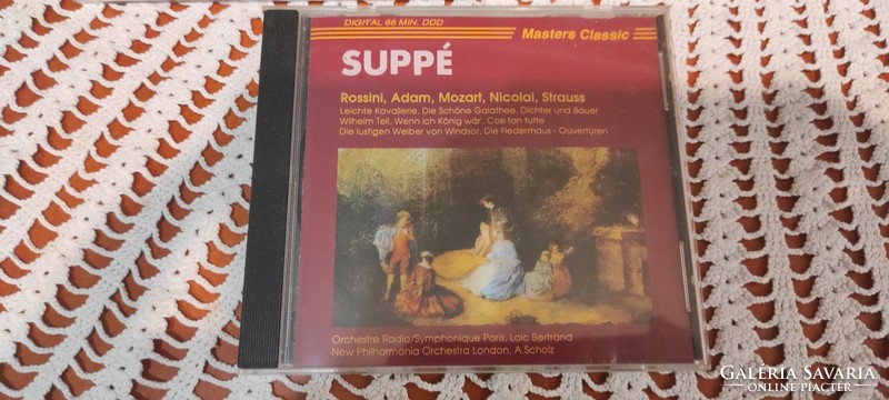 Ravel, grieg, suppé classical music cd package
