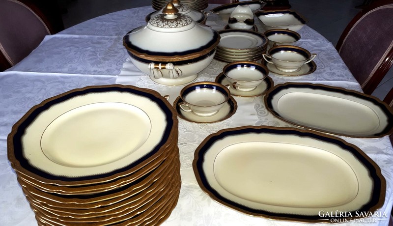 Hutschenreuther hohenberg gilded tableware