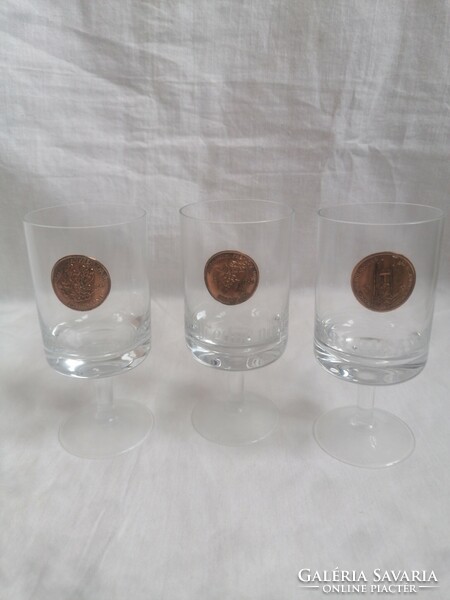 Set of 6 wine glasses