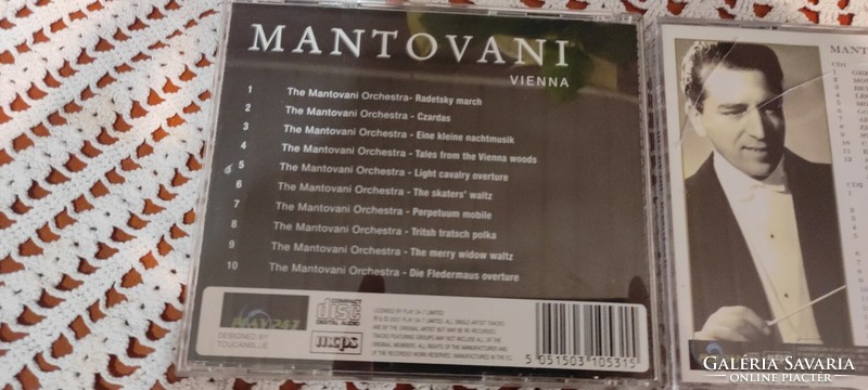 Mantovani zenei CD csomag külön vagy egyben