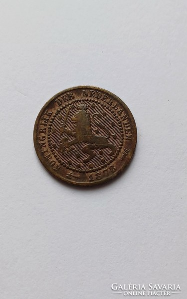 1 Cent 1878 Szép állapotban, Hollandia