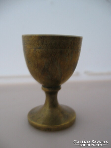 Small copper goblet
