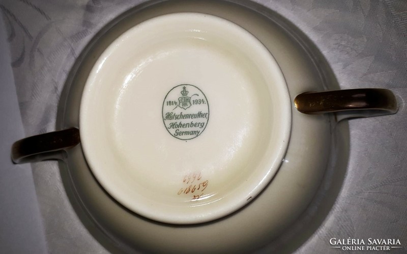 Hutschenreuther hohenberg gilded tableware