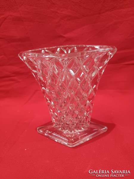 Mid century glass vase