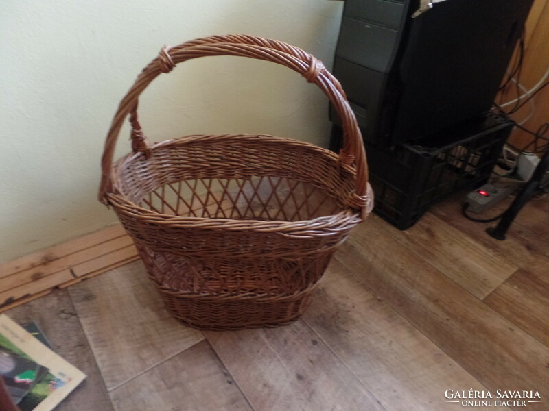 Old cane basket
