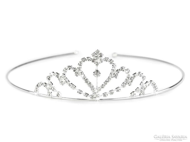 Wedding had80 - bridal crystal tiara, headband, hair ornament 35mm