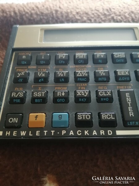 Hewlett packard 12c? Retro calculator. Read! .