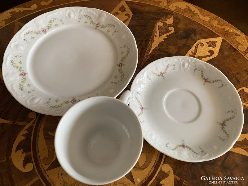 Wonderful mitterteich - Bavarian, retro porcelain breakfast set