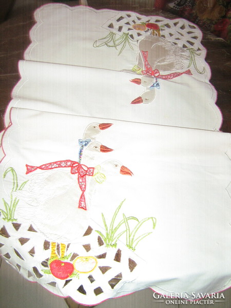 Beautiful duck tablecloth
