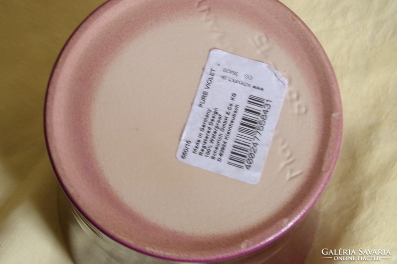 Ceramic modern pot scheurlich pure violet purple 13x15cm
