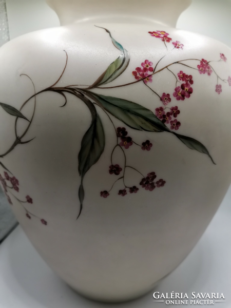 Hand painted vase by Hutschenreuther