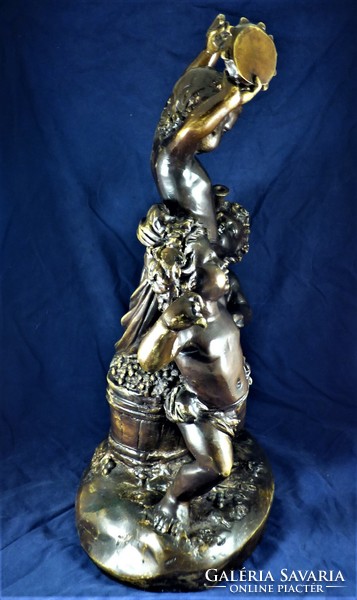 Gorgeous, antique, bronze statue, France, 19th century!!!