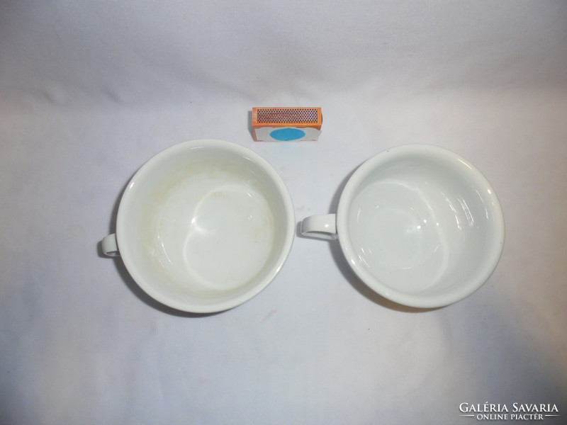 Két darab Utasellátó leveses csésze - együtt