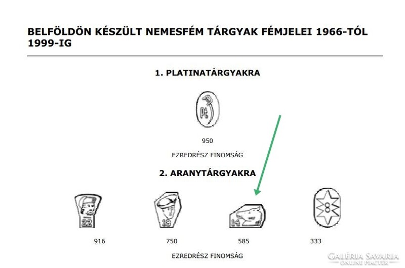 14 Karátos vörös Arany, 4,9g Tömör sorköves női gyűrű fehér kövekkel (No.: 24/78.)