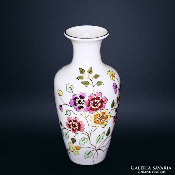 Zsolnay flower pattern vase (limited edition)